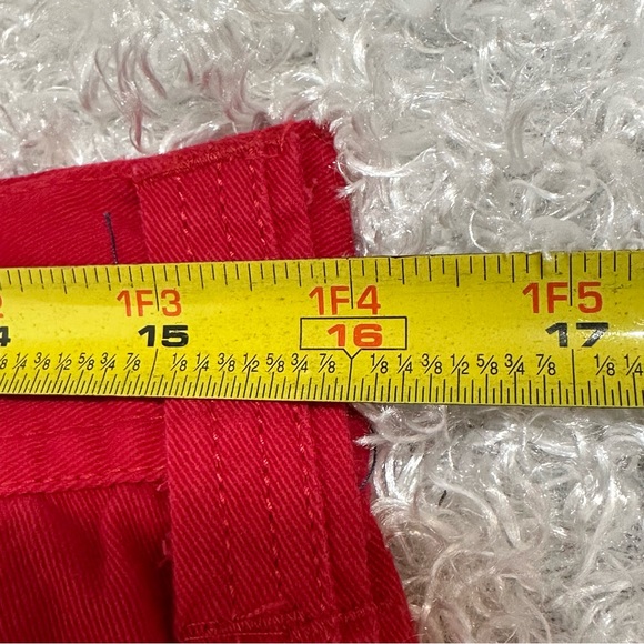 TailorEd Red Mens Shorts NWT Size 32 - Picture 8 of 8